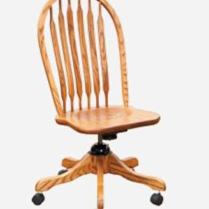 E & I Amish Woodworking Angola Desk Chair (Side)