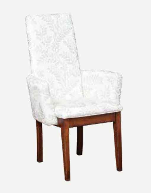Fusion Designs Amish - Parson Arm Chair - Fabric Seat