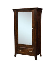 Brookside Amish 1 Drawer 1 Mirror Armoire