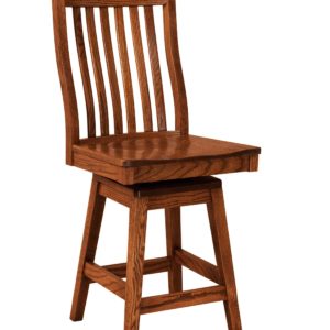 F&N Amish Chairs - Side Chair - Wood Seat